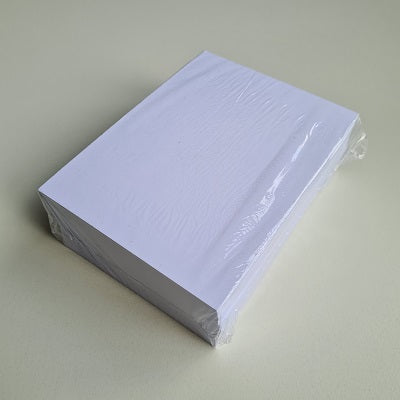 Klika - Cartellino prezzi bianco bianco 12x16 cm 100 pezzi 8 pezzi