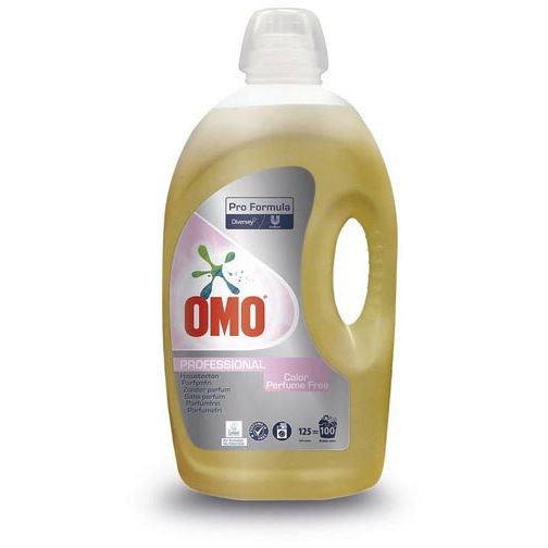 Omo - Detersivo Professional Pro Formula Color Senza Profumo, flacone da 5 litri, 100 lavaggi