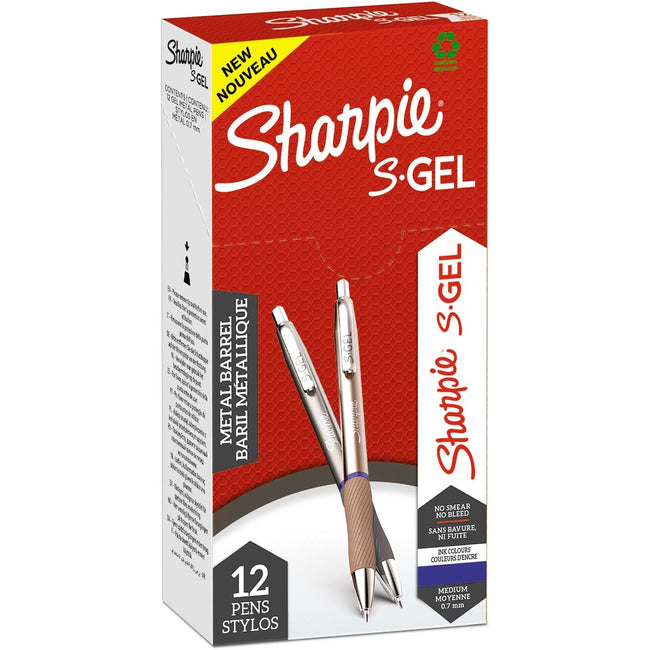 Sharpie -  ie S-gel roller, medium punt, per stuk, geassorteerde metallic kleuren