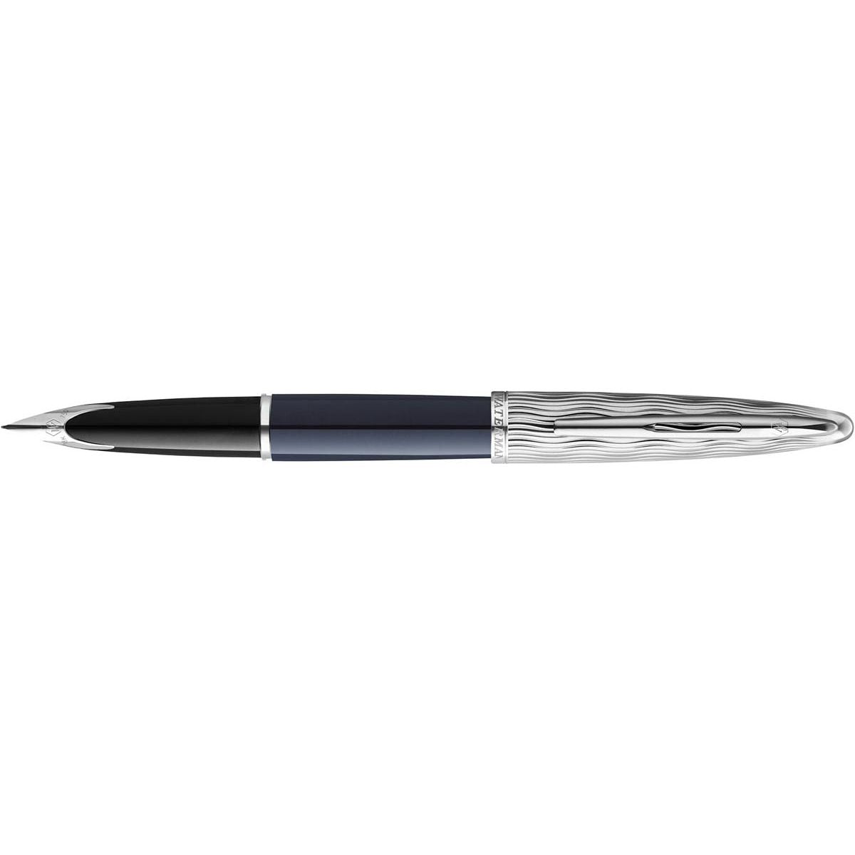 Waterman -  vulpen Carène 22, fijn, in giftbox, Blue CT