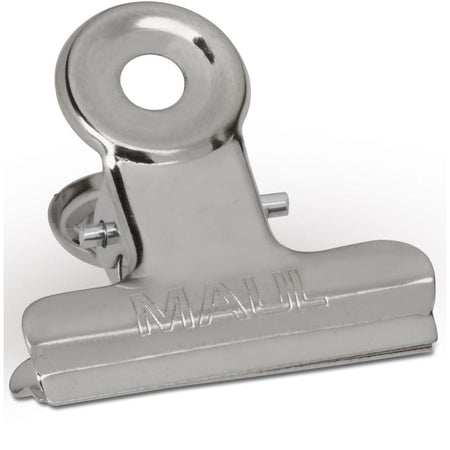 Maul -  papierklem bulldogclip 30mm blister 10 verchroomd