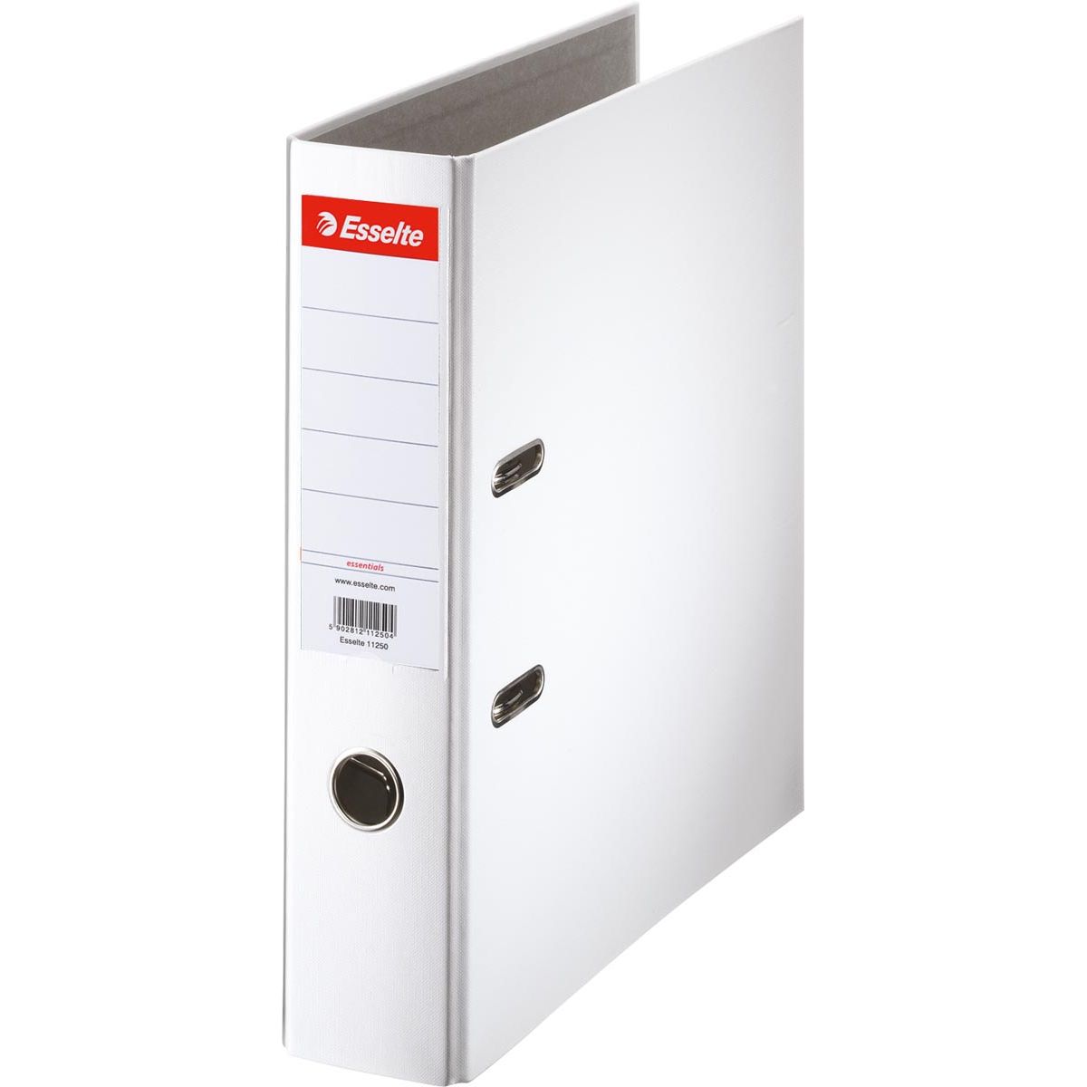 Cartella Esselte - Essentials, dorso di 7,5 cm, bianco