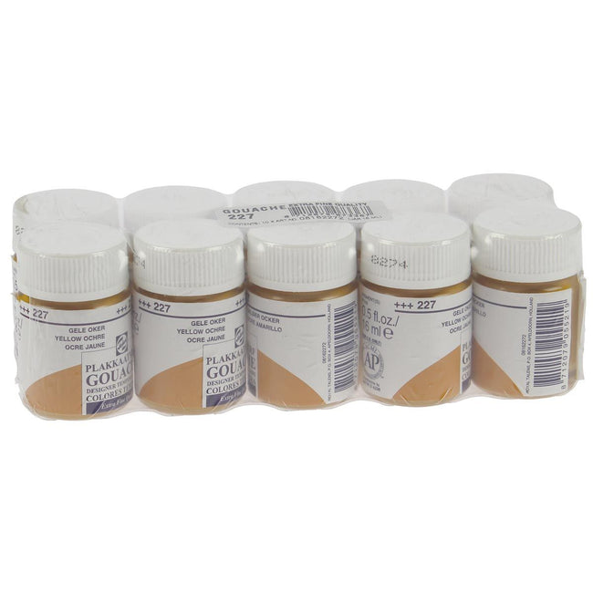 Talens -  plakkaatverf Extra Fijn flacon van 16 ml, gele oker