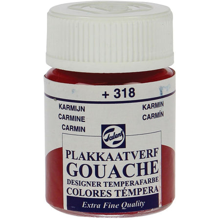 Talens - gouache Extra Fine bottle of 16 ml, carmine