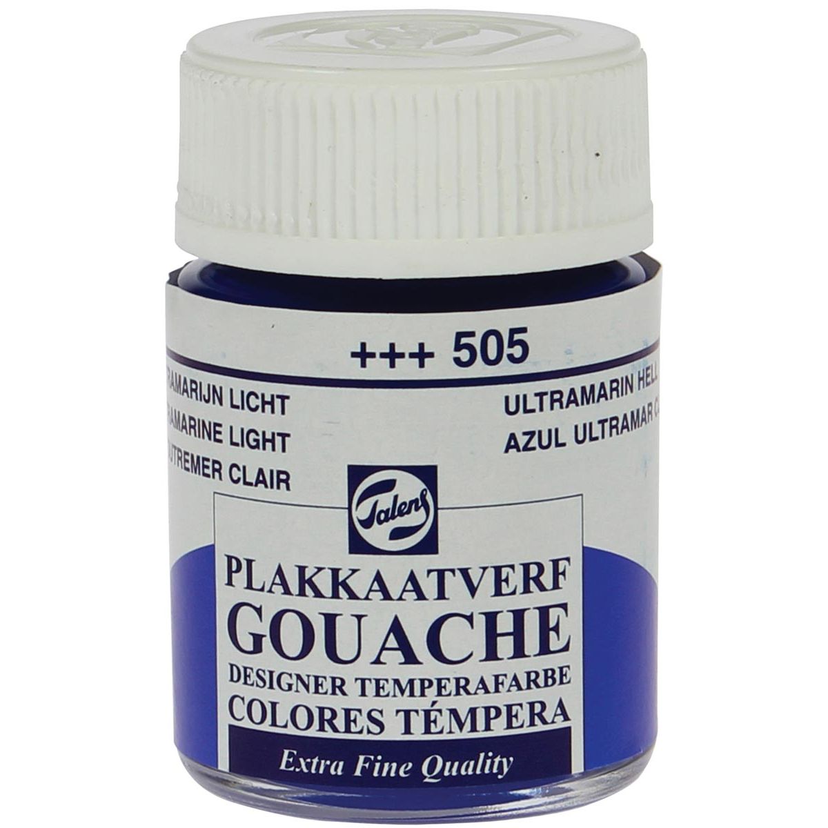 Talens -  plakkaatverf Extra Fijn flacon van 16 ml, licht ultramarijn