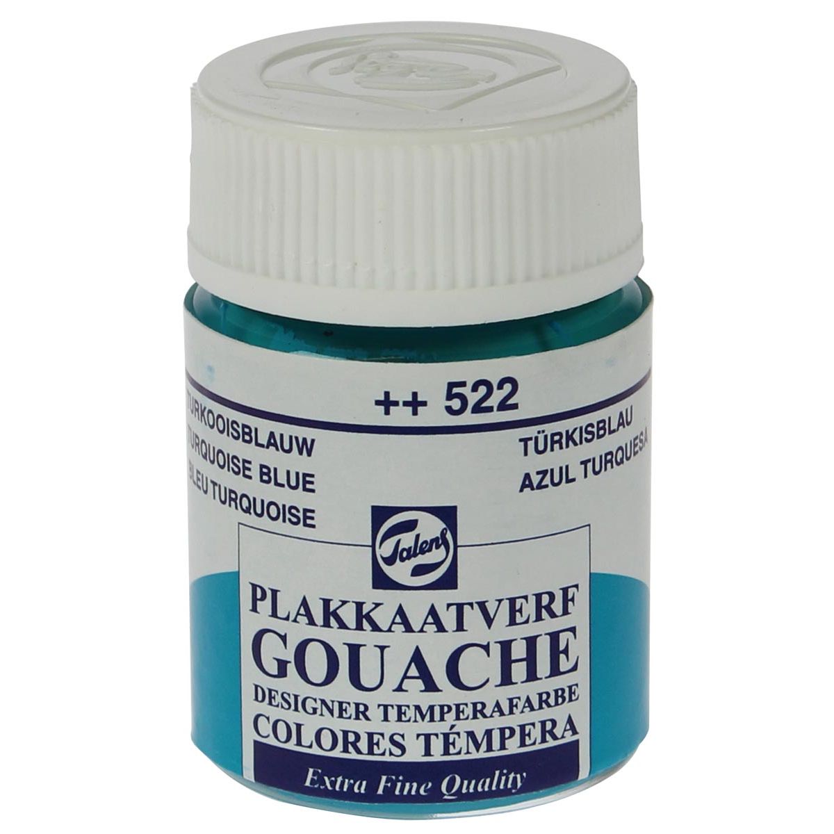 Talens -  plakkaatverf Extra Fijn flacon van 16 ml, turkooisblauw