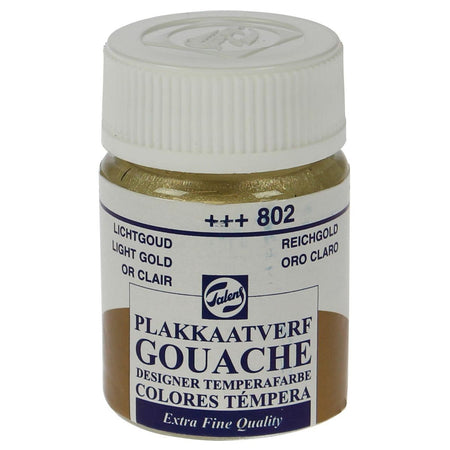 Talens - Plaque Vef Extra Fine 16 ml bottle, light gold