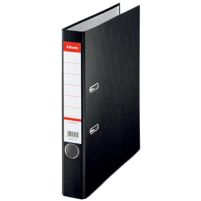 Esselte -  kartonnen ordner ft A4, rug van 5 cm, zwart
