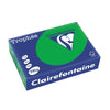 Clairefontaine - Trophée Intens, colored paper, A4, 210 g, 250 sheets, bijart green