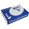 Clairefontaine - Trophée tel, papier coloré, A4, 210 g, 250 feuilles, gris clair