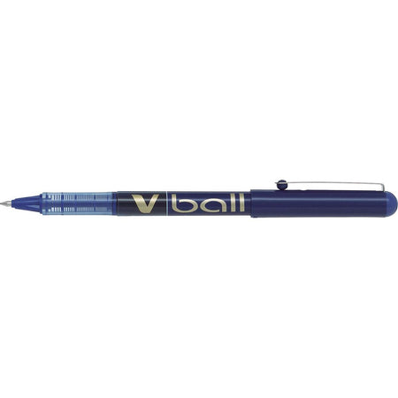 Pilot - Bolígrafo roller V-Ball grip V7 medio azul