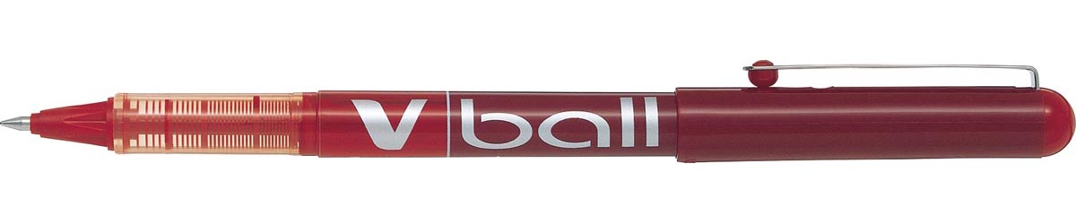 Pilot - rodillo de tinta líquida Vball 05, rojo