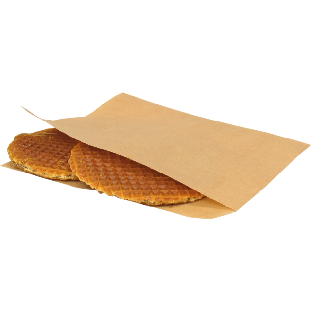 Klika - Bag | Snack envelope | Paper | 15x15cm | brown | 2000 pieces
