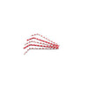 doblar pajitas de papel corazones ø6mm x 240mm 100 piezas