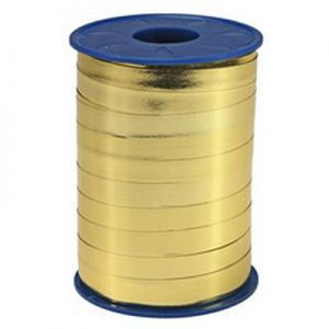 Metallic Curl Ribbon 5 mm x 400 Meter Gold