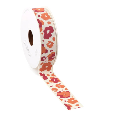 MEKKO - Ruban ruban rouge 25mm x 10m