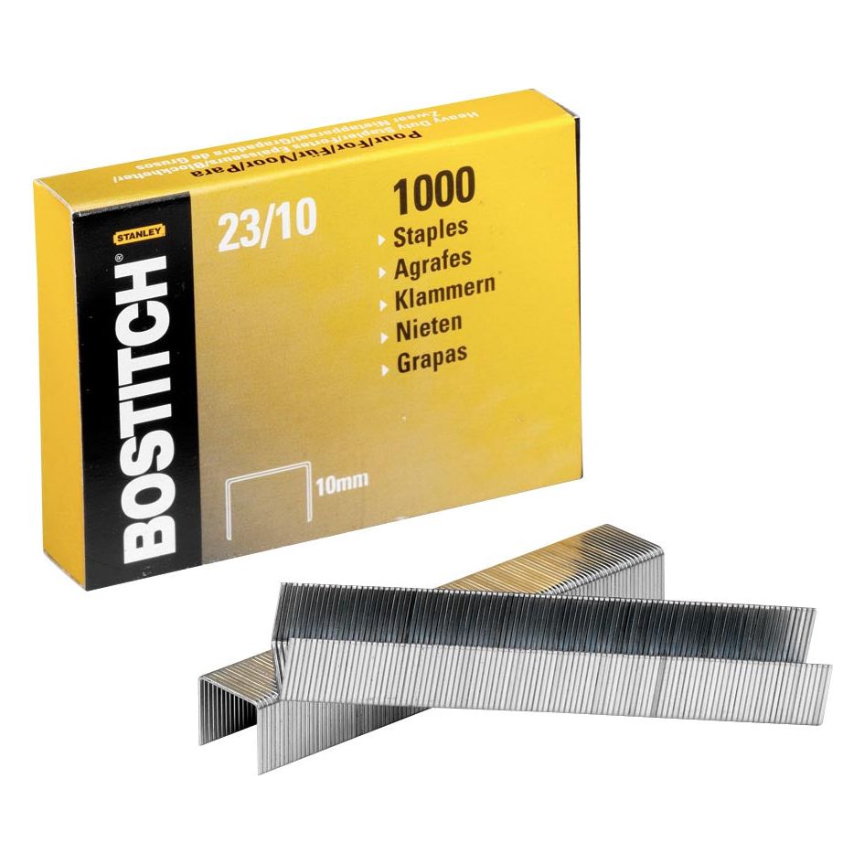 Bostitch - nietjes 23-10-1M, 10 mm, verzinkt, voor PHD60, B310HDS, HD-23L17, 00540