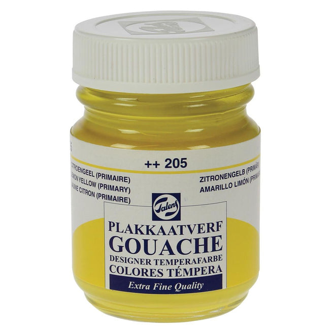Talens - Plaque Vef Extra Fine Flacon 50 ml, jaune citron