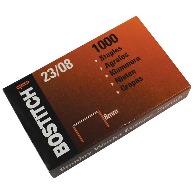 Bostitch - nietjes 23-8-1M, 8 mm, verzinkt, voor PHD60, B310HDS, HD-23L17