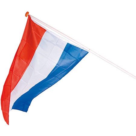 Drapeau de façade rouge-blanc-bleu 90x150cm