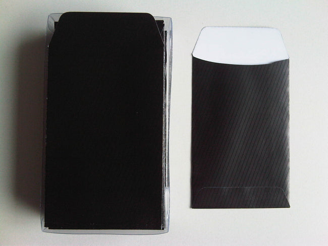 Klika - Sacs kraft noir 16x23cm 70gr 100 pièces