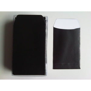 Klika - Kraft bags black 16x23cm 70gr 100 pieces 4 pieces