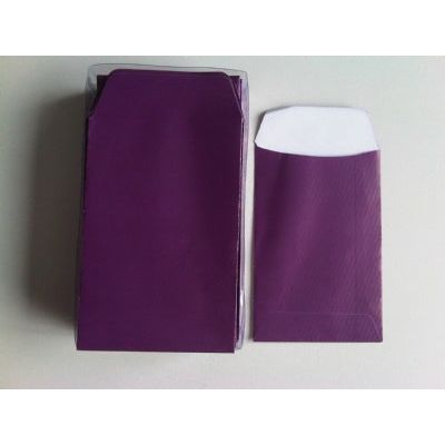 Klika - Sacs Kraft Purple 16x23cm 70gr 100 pièces - 4 pièces