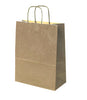 Klika - Brown paper carrier bag, dimensions 32x12x41cm