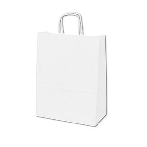 Klika -  Draagtas papier wit afm 32x12x41cm