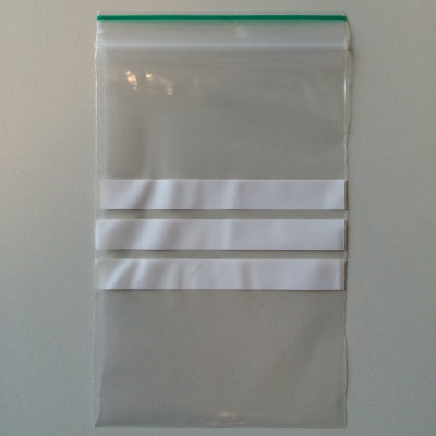 Klika - Bolsas ziplock 100x150 mm ÁREA DE ESCRITURA 100uds