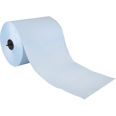 Qleaniq® - Handdoek | 2-laags | papier | 21cm | blauw