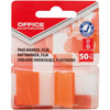 Office Products -   index, 25 x 43 mm, blister van 50 tabs, oranje