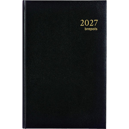 Brepols - Agenda 2026 Saturn Lima 7 days/2 pages black