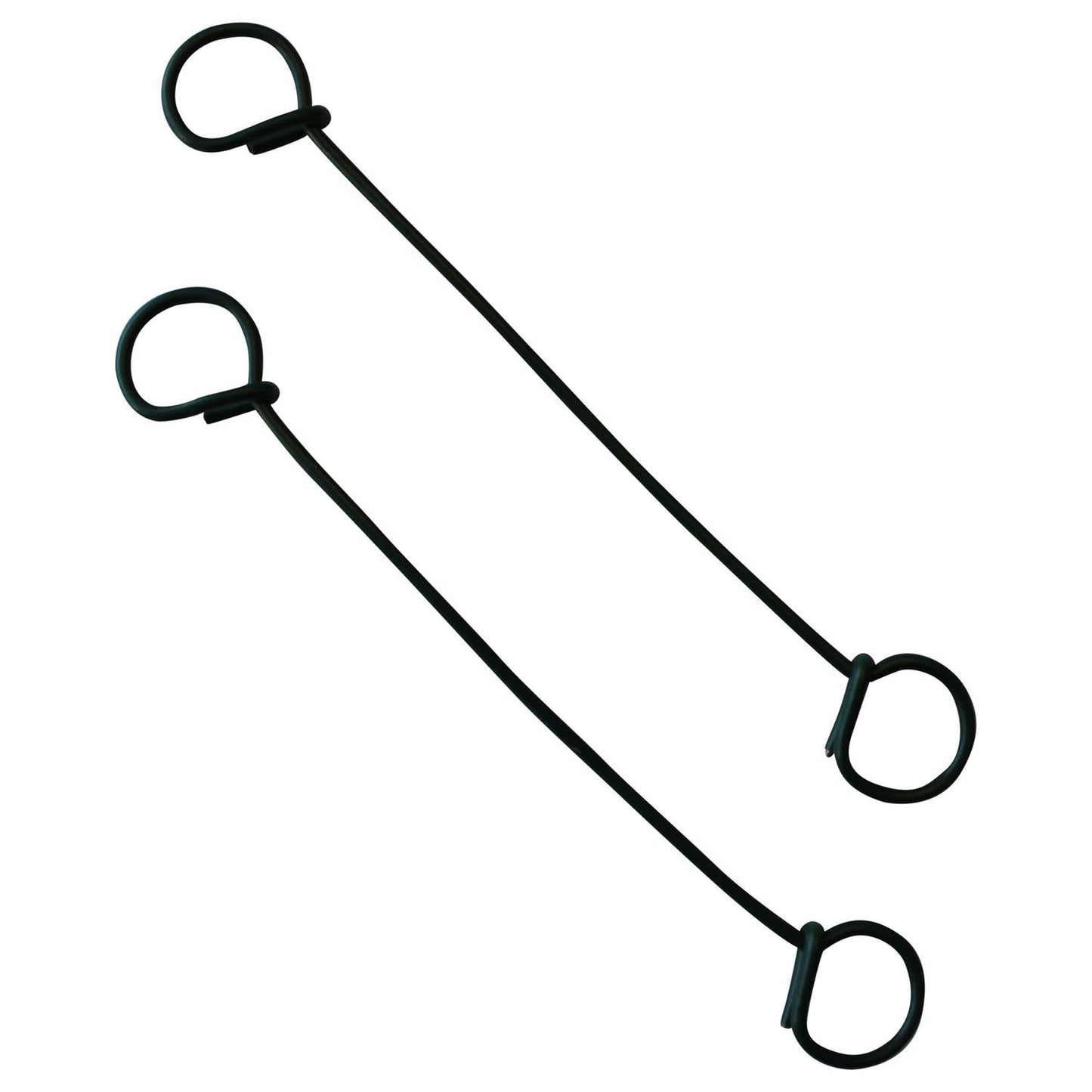 Klika - Bridas para taladro 120mm plastificadas 1,4mm