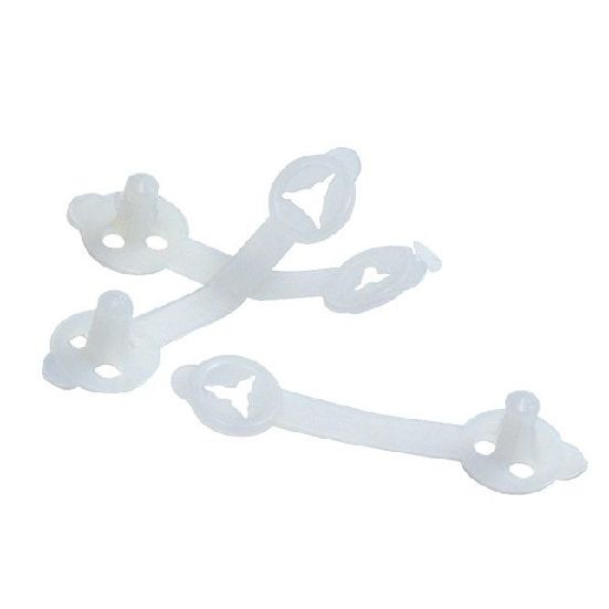 Klika -  Jota zaksluitingen 36mm wit 1000 stuks