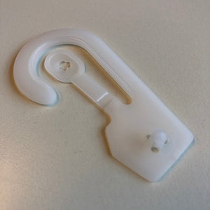Klika - Clip hook PP 38x72 large foldable 1000 pcs