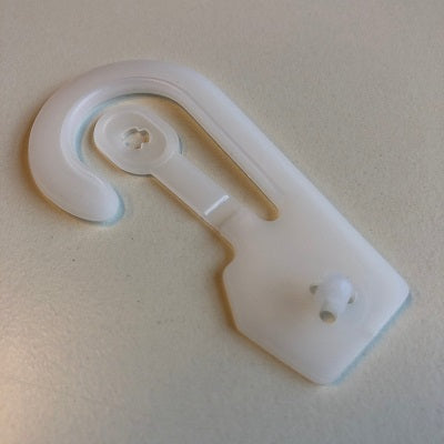 Klika - Clip hook PP 38x72 large foldable 1000 pcs