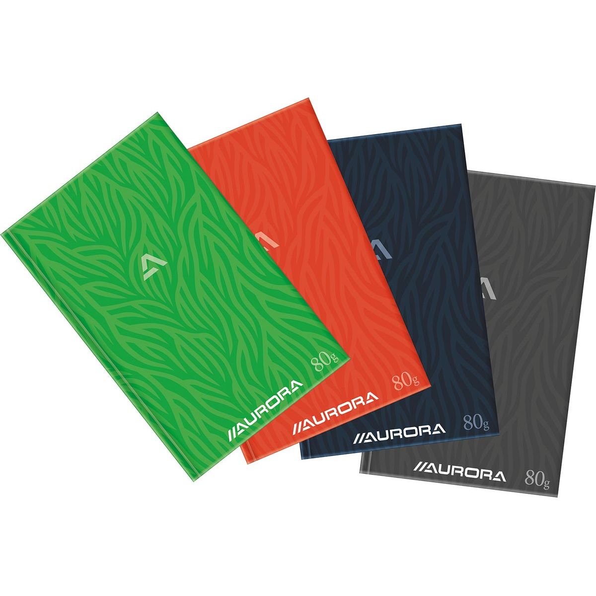 Aurora -  Magazijnboek, ft 21,5x33,5 cm, commercieel geruit, 192 bladzijden