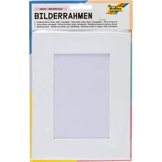 Folia - Cornice per foto 166x216mm cartone bianco