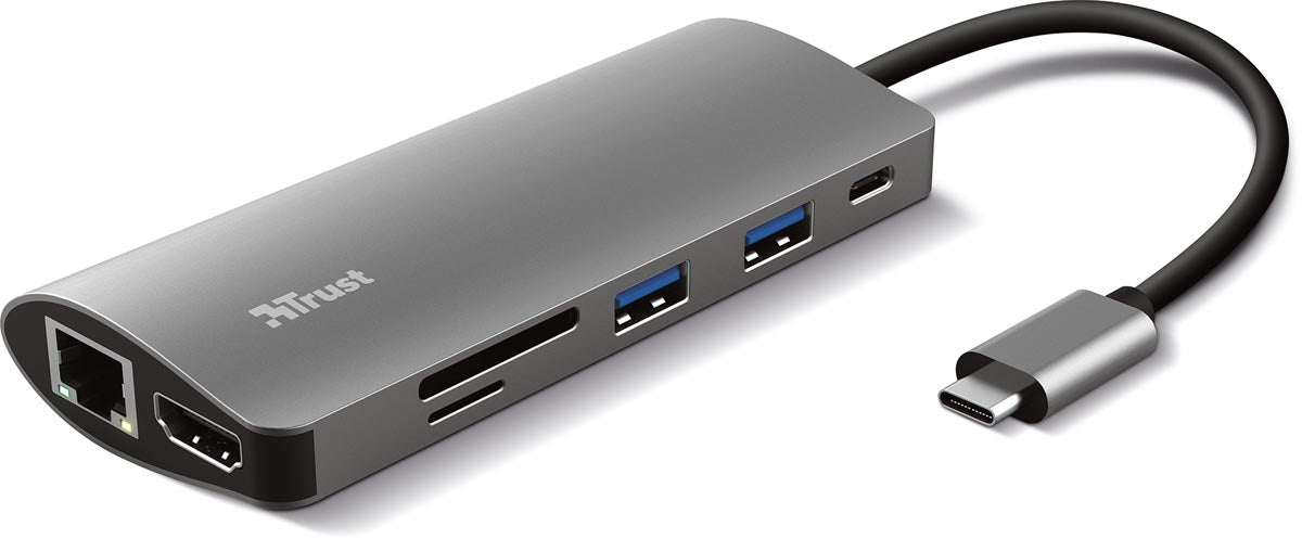 Trust - Dalyx 7-in-1 USB-C Multiport Adapter