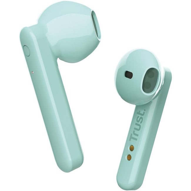 Trust - Oreilles sans fil Bluetooth Primo Touch, Green Mint