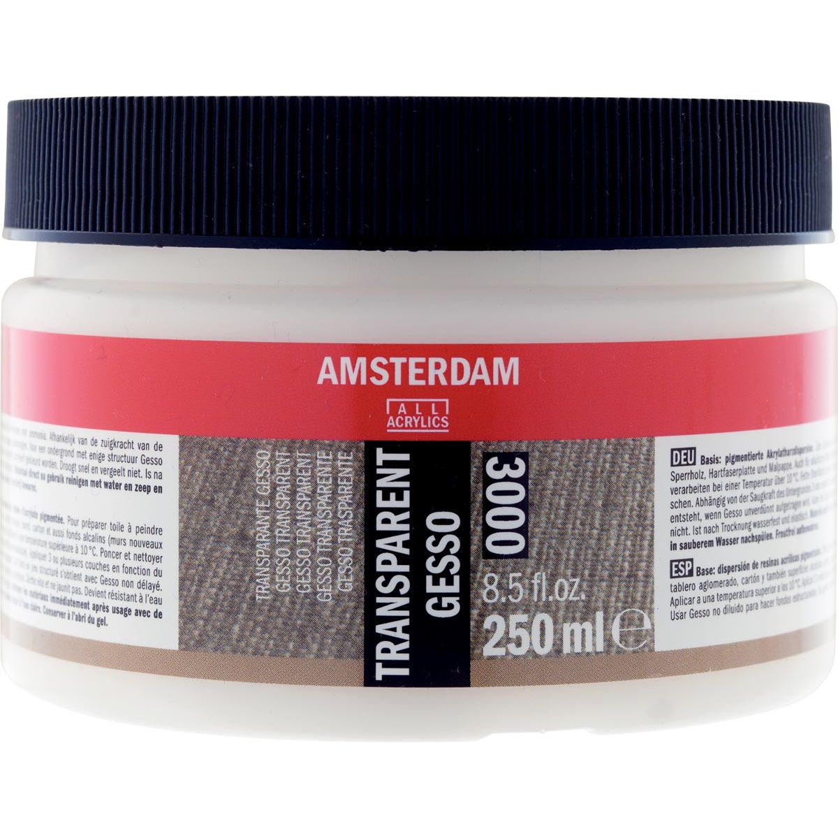 Amsterdam - Amsterdam transparante gesso, fles van 250 ml