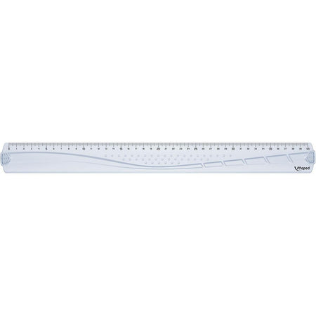 Maped -  lat Geometric 40 cm, transparant