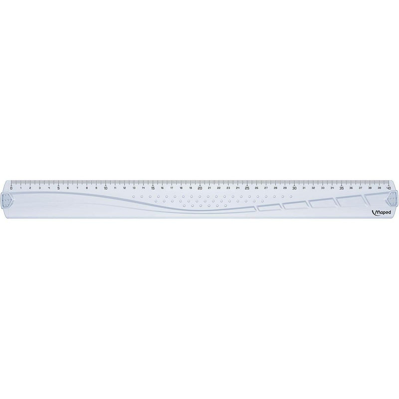 Maped - Geometric ruler 40cm transparent