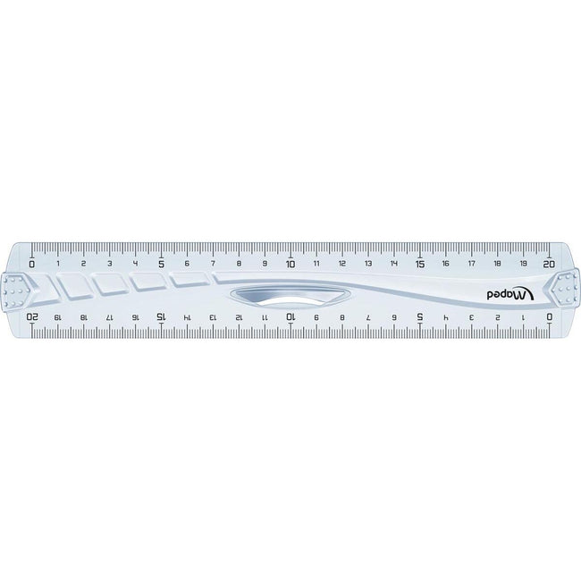 Maped -  decimeterlat Geometric dubbele decimeter, 20 cm