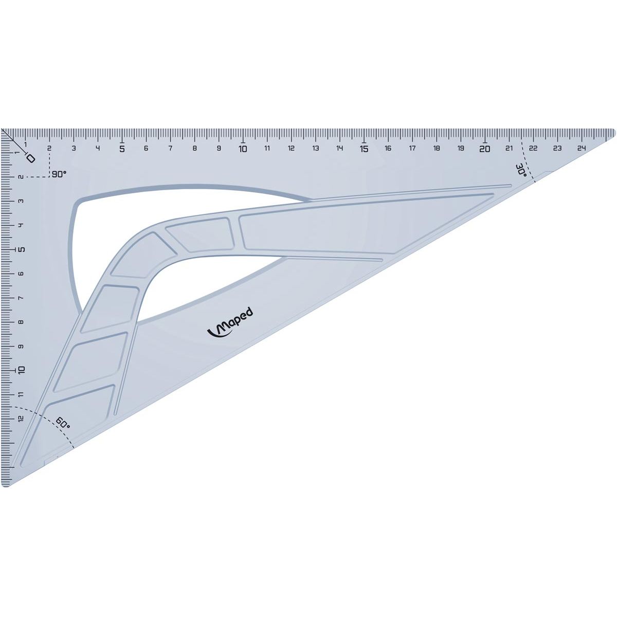 Maped - quadratisch Geometrisch 26 cm, 60°