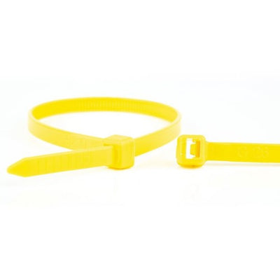 Klika -  Cable-ties 100x2.5 geel 100 stuks