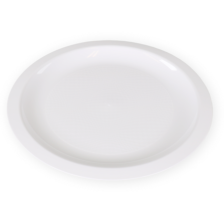 Goldplast -  Bord | dessertbord | Use reuse | reusable | rond | 1-vaks | pP | Ø18cm | wit | 340 stuks