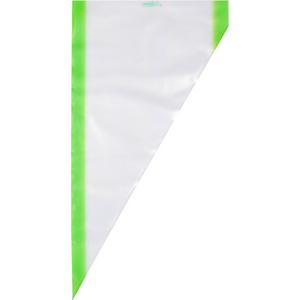 Klika -  Spuitzak | 53x28cm | LDPE | transparant/groen | 400 stuks