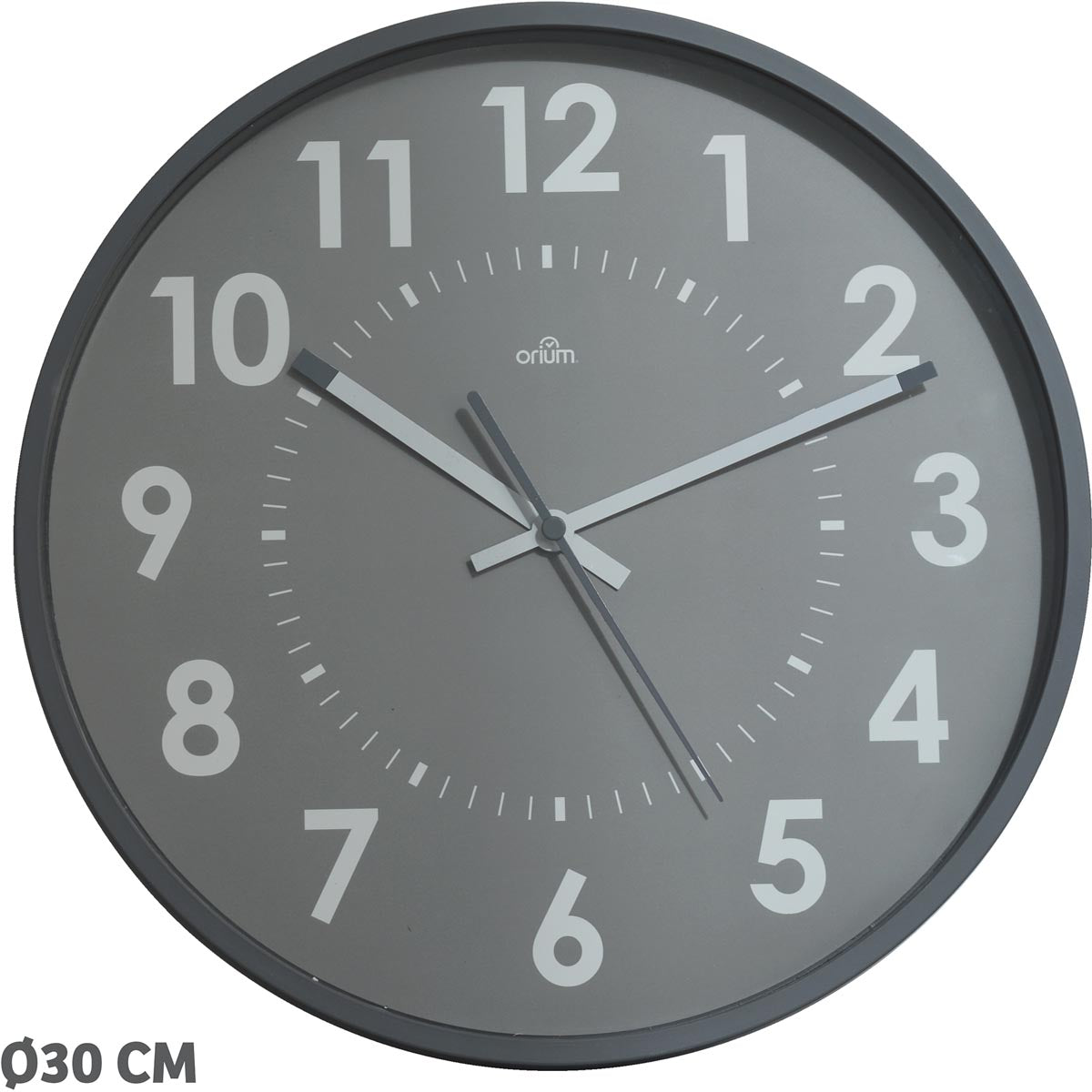 Orium di CEP - orologio da parete, quarzo, diametro 30 cm, grigio